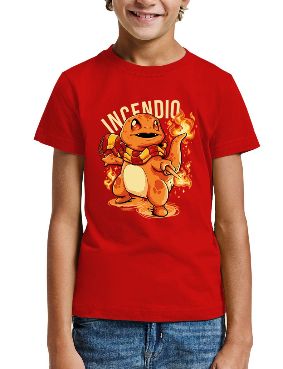 Friking Fire Wizard Monster - 195A | Camisetas Nino