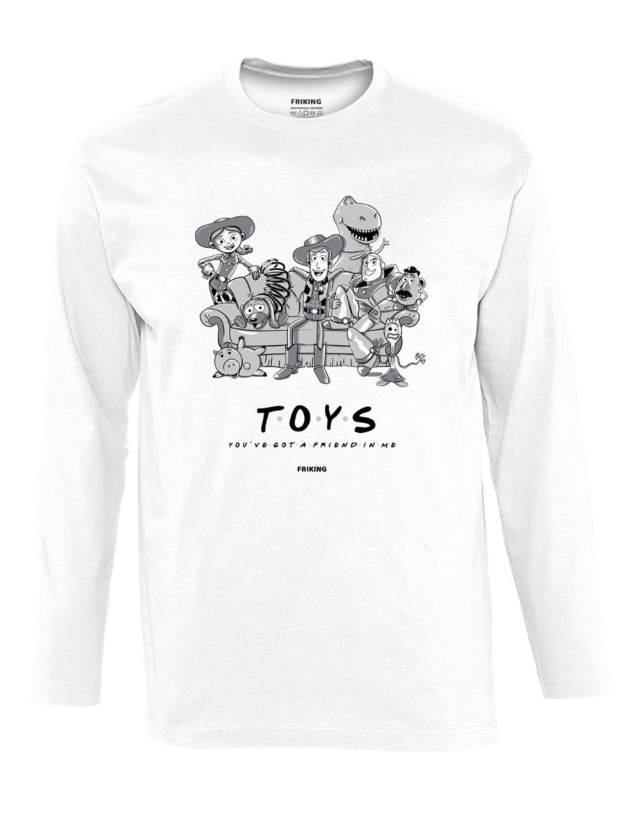 Friking Toys - D 116 | Camisetas Manga Larga Hombre