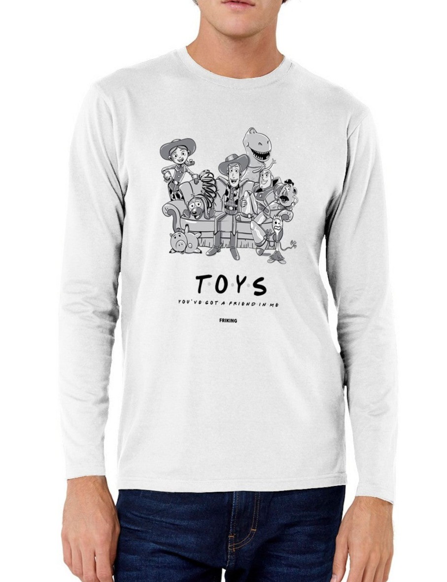 Friking Toys - D 116 | Camisetas Manga Larga Hombre