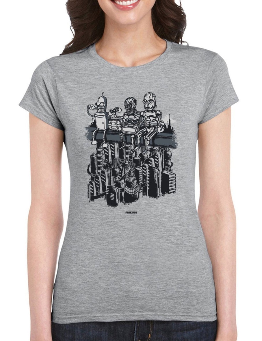 Friking Builder Robots - 97 | Camisetas Mujer