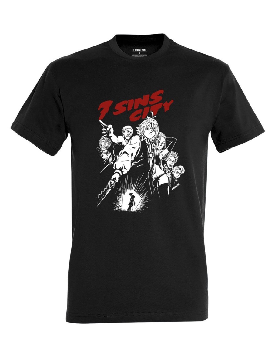 Friking 7 Sins City - 489 | Camisetas Hombre