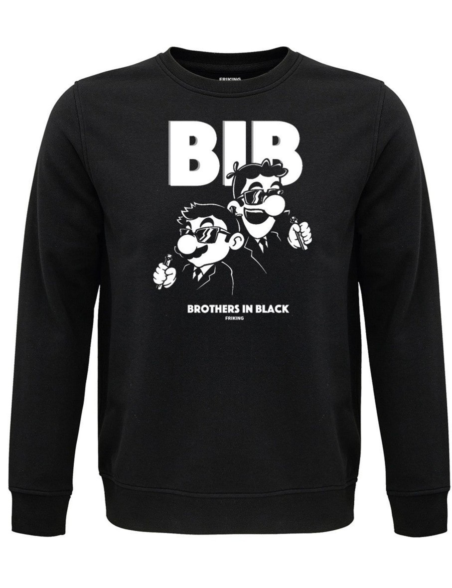 Friking Brothers In Black - 161 | Sudaderas Sin Capucha Uni