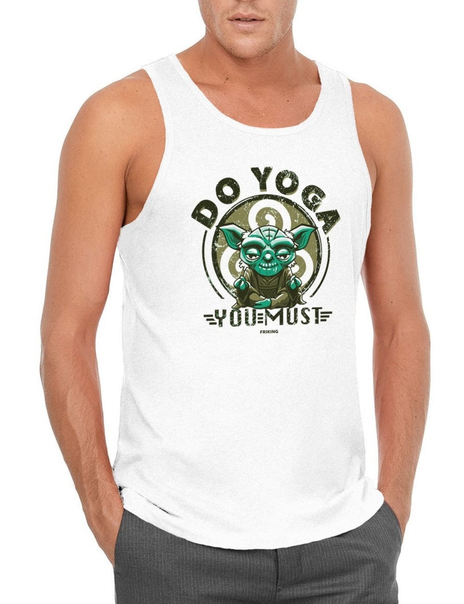 Friking Do Yoga You Must - D 93 | Camisetas De Tirantes