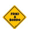 Friking Friki A Bordo | Vinilos De Coche