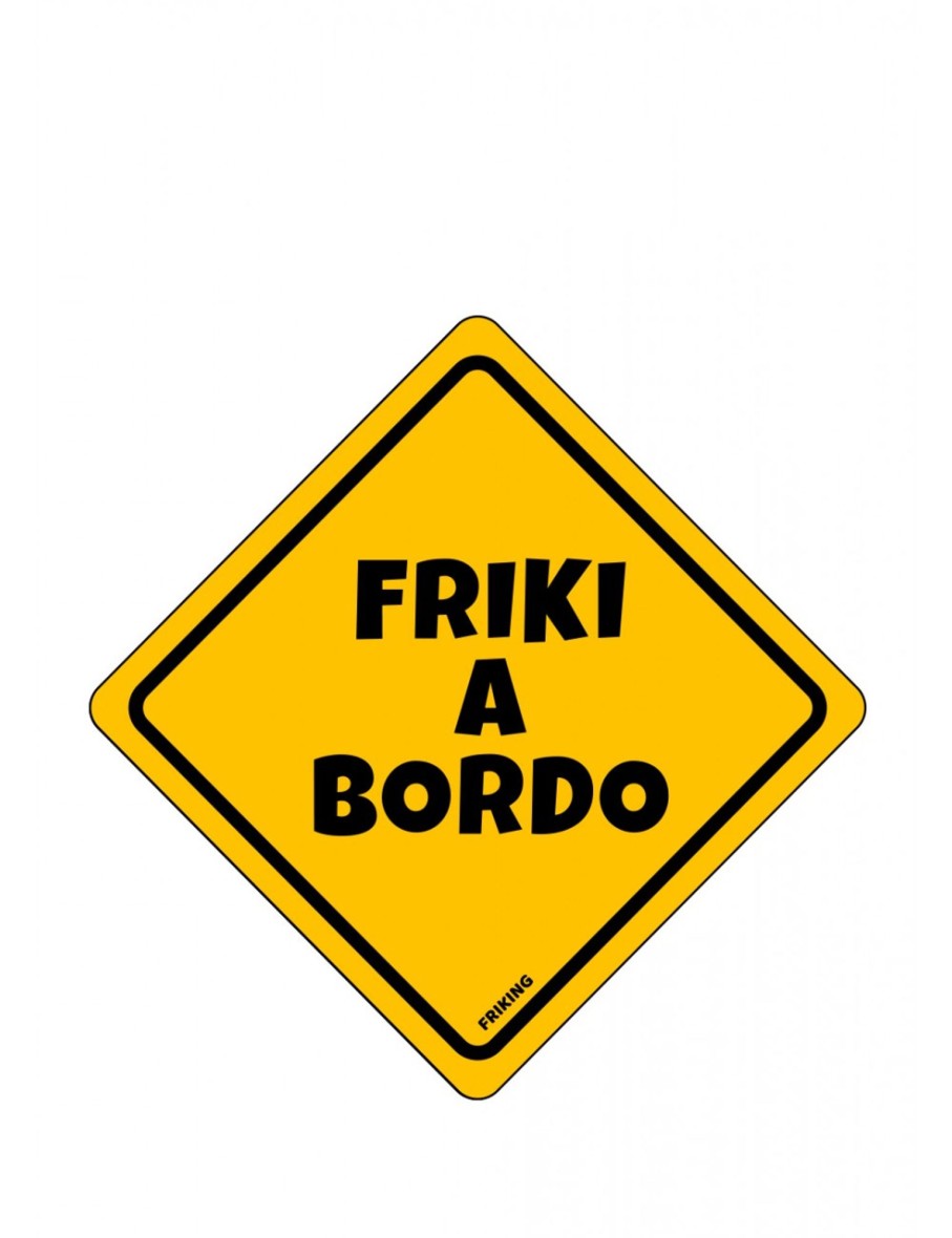 Friking Friki A Bordo | Vinilos De Coche