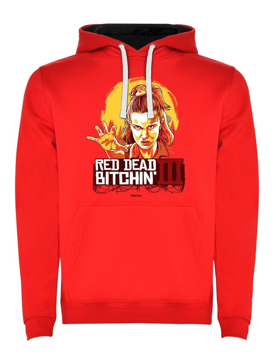 Friking Red Dead Bitchin' 3 - 135 | Sudaderas Con Capucha Uni