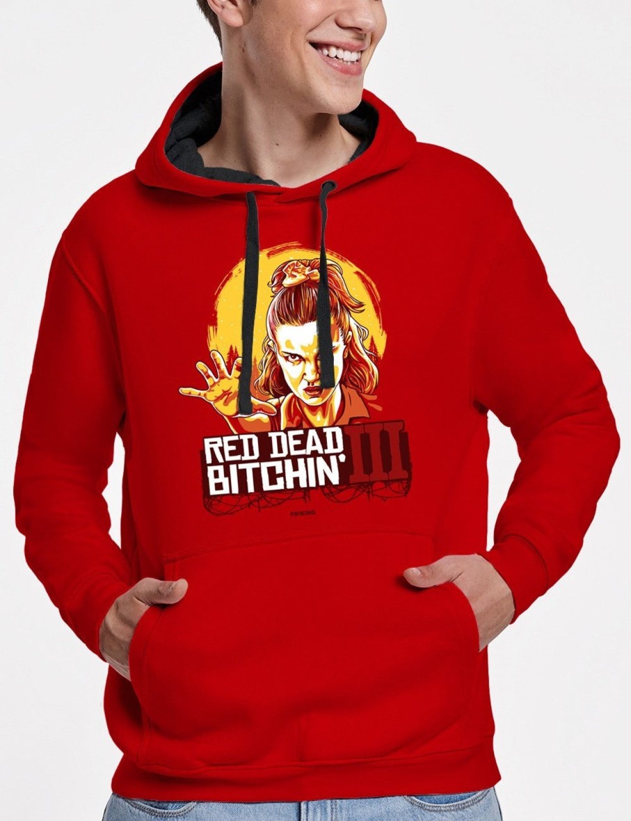 Friking Red Dead Bitchin' 3 - 135 | Sudaderas Con Capucha Uni