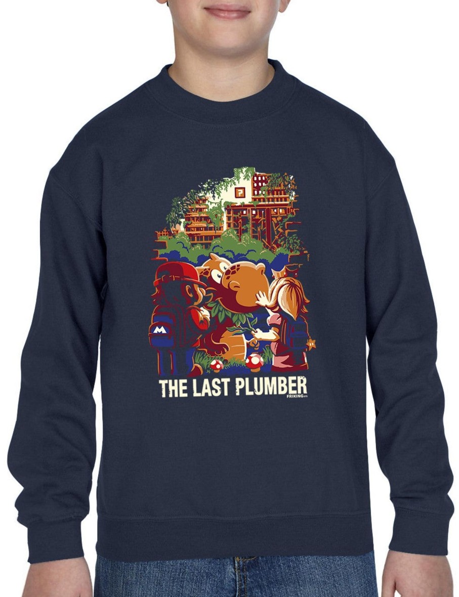 Friking The Last Plumber - 675 | Sudaderas Sin Capucha Nino