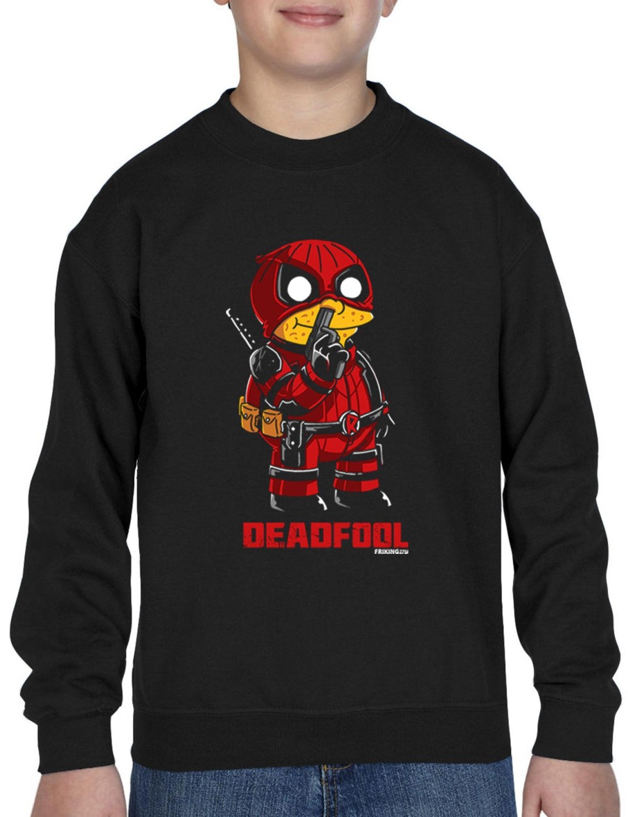 Friking Deadfool - 279A | Sudaderas Sin Capucha Nino