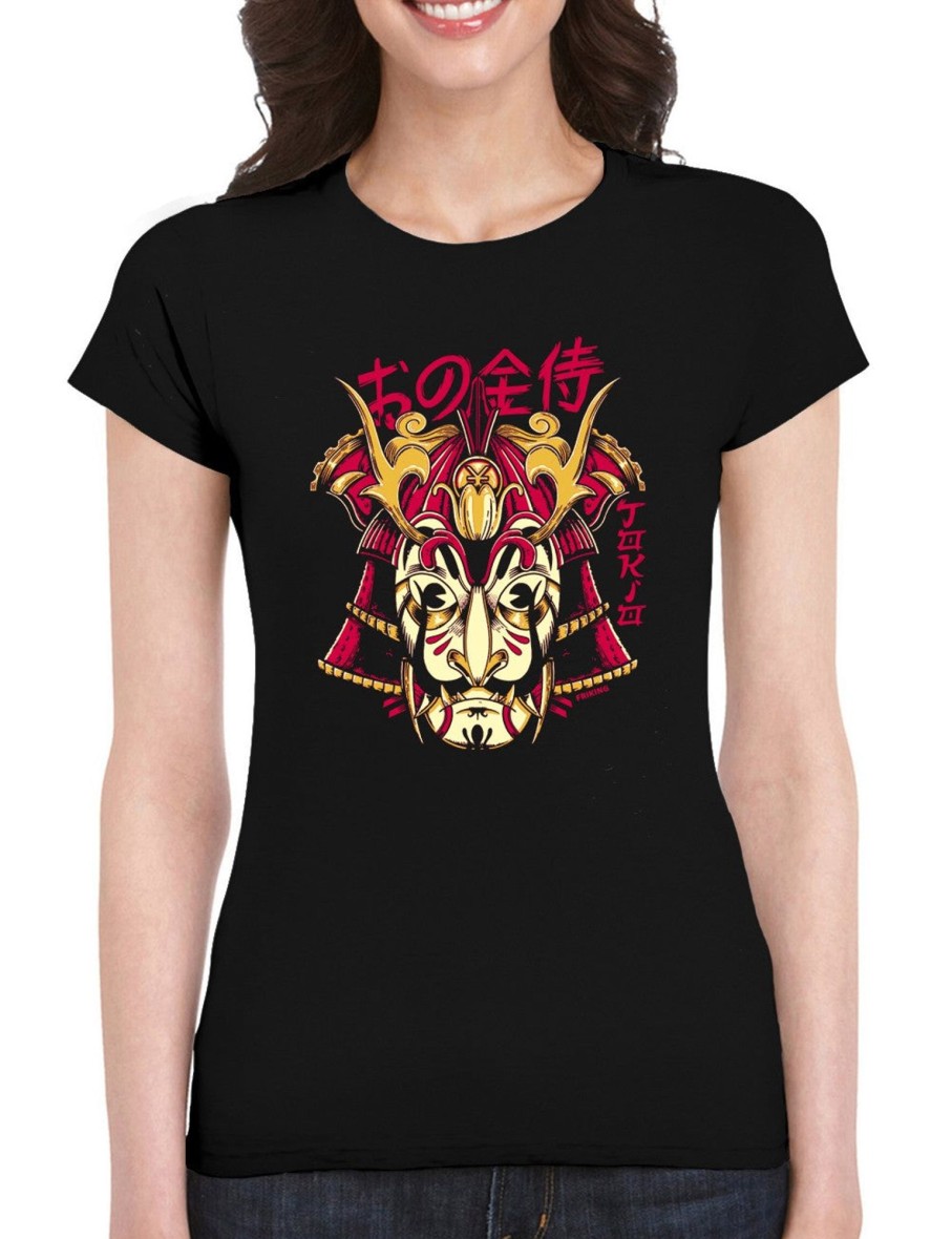 Friking Samurai Dorado - 259 | Camisetas Mujer