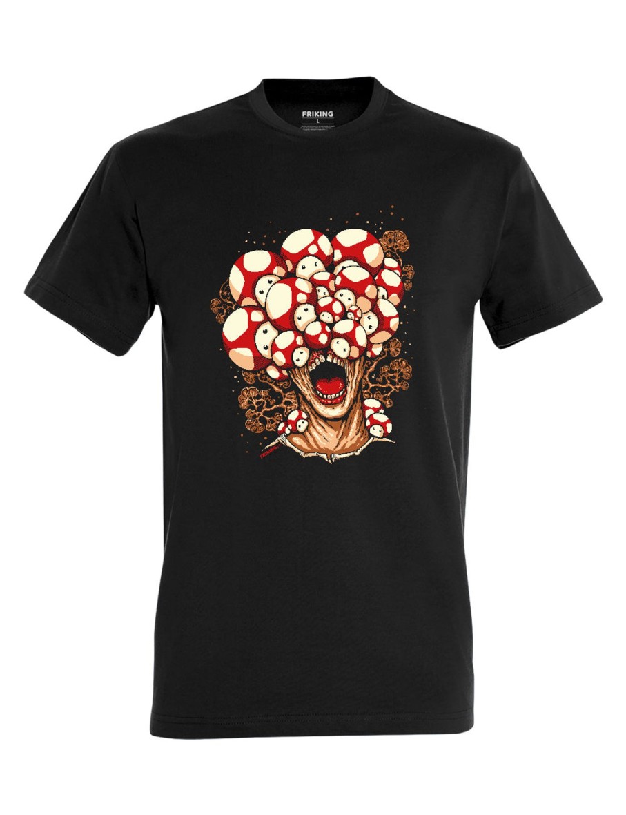 Friking Fungus Face | Camisetas Tallas Grandes