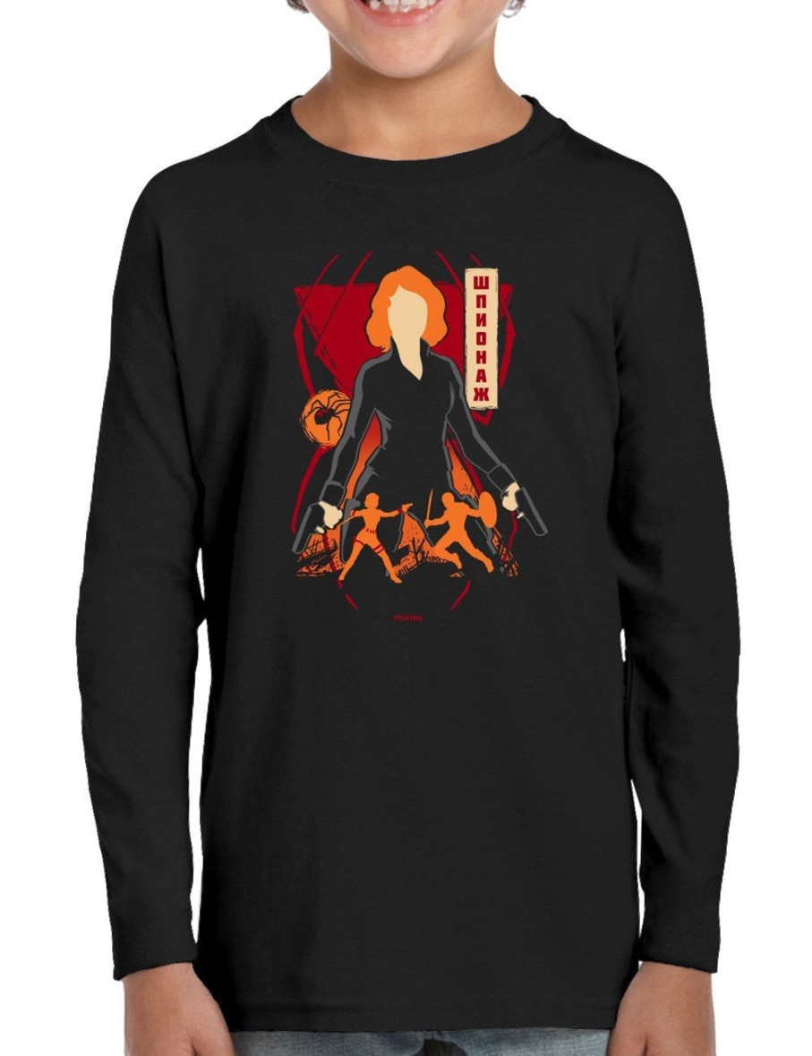 Friking Russian Spy - D 142 | Camisetas Manga Larga Nino