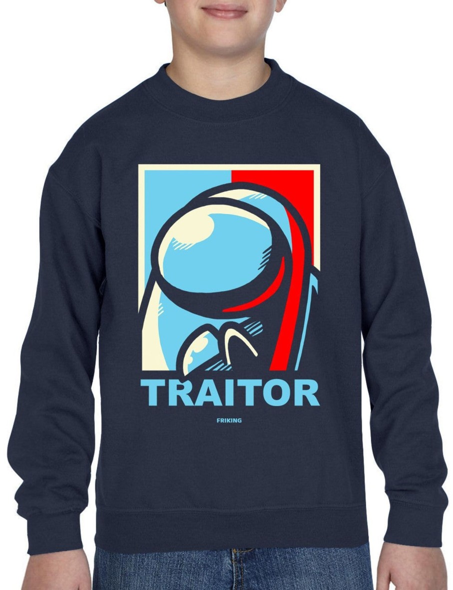 Friking Traitor - 98 | Sudaderas Sin Capucha Nino