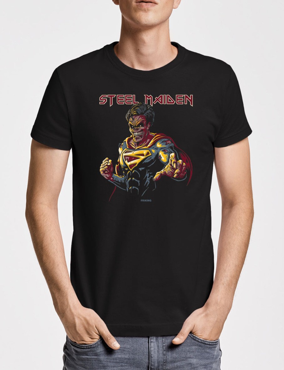 Friking Steel Maiden | Camisetas Tallas Grandes