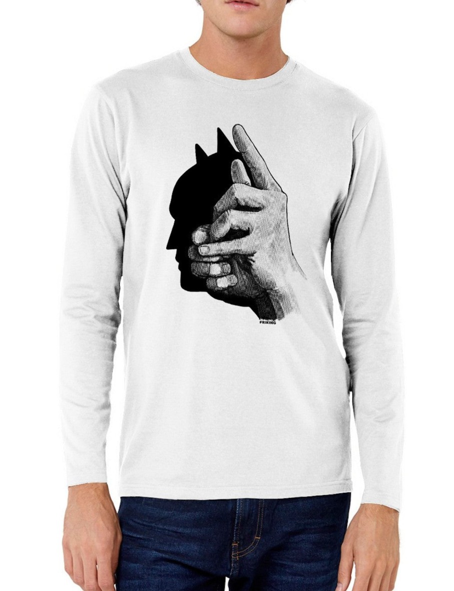 Friking Bat Shadow - 357 | Camisetas Manga Larga Hombre