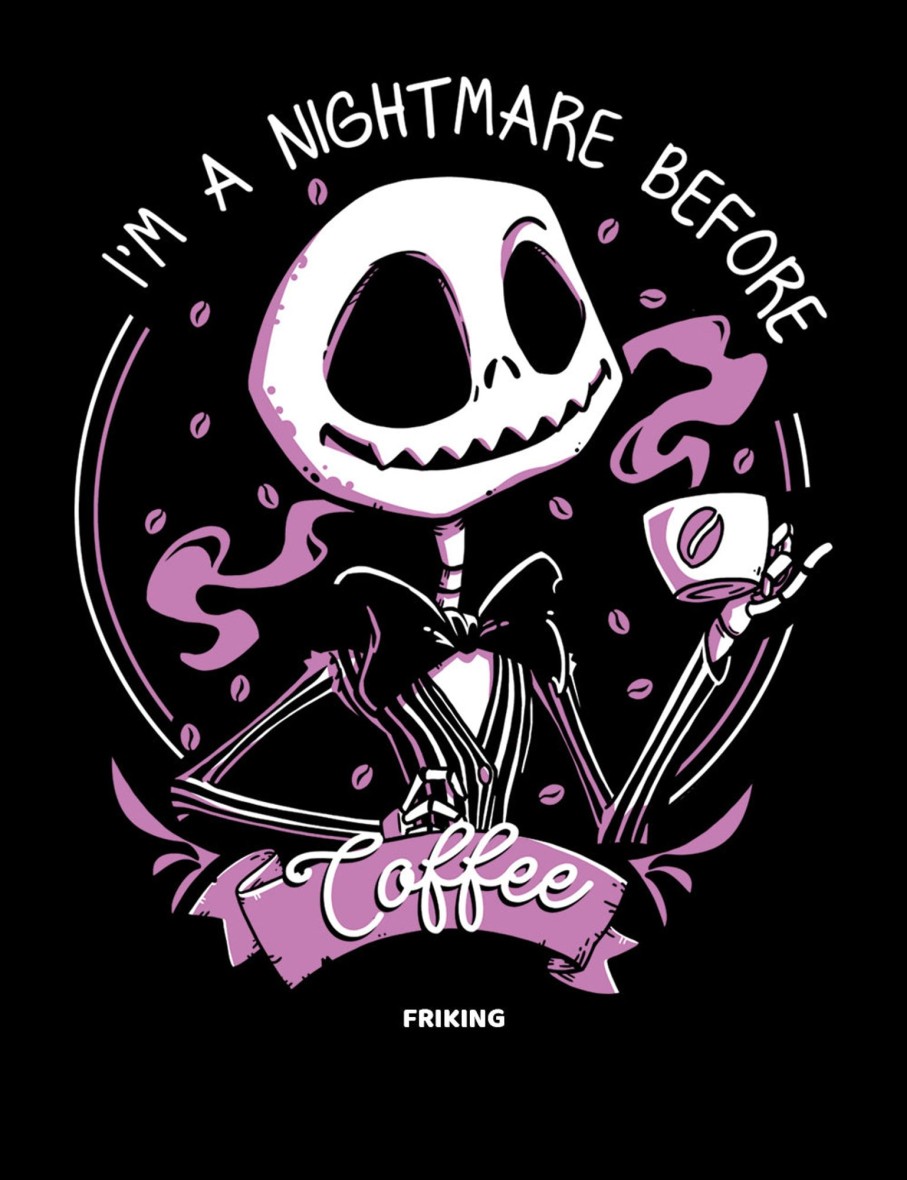 Friking I´M A Nightmare Before Coffee - 222A | Delantales