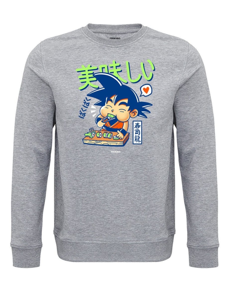 Friking Sushi Dragon - 40 | Sudaderas Sin Capucha Uni