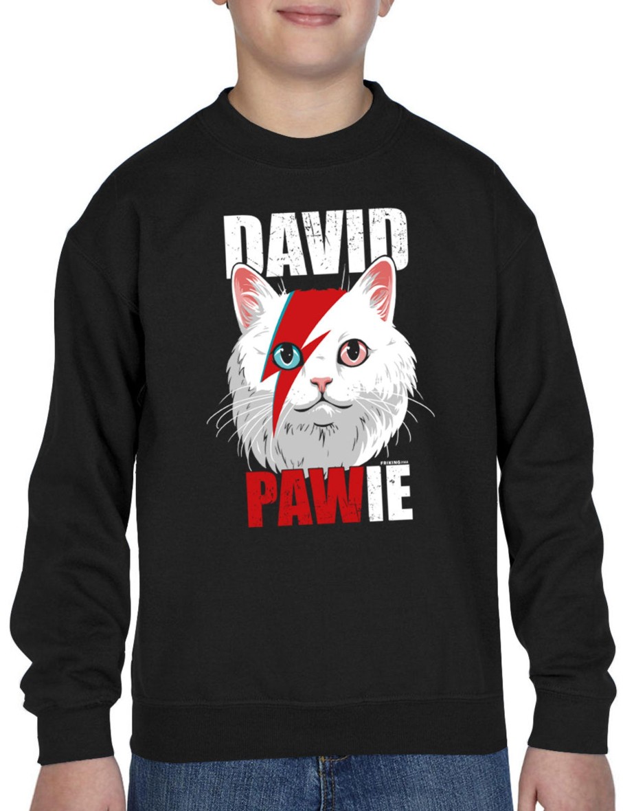 Friking David Pawie - 256A | Sudaderas Sin Capucha Nino