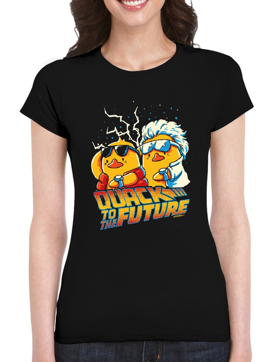 Friking Quack To The Future - 217A | Camisetas Mujer