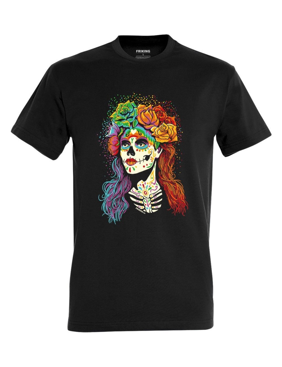 Friking Catrina Rainbow - 686 | Camisetas Hombre