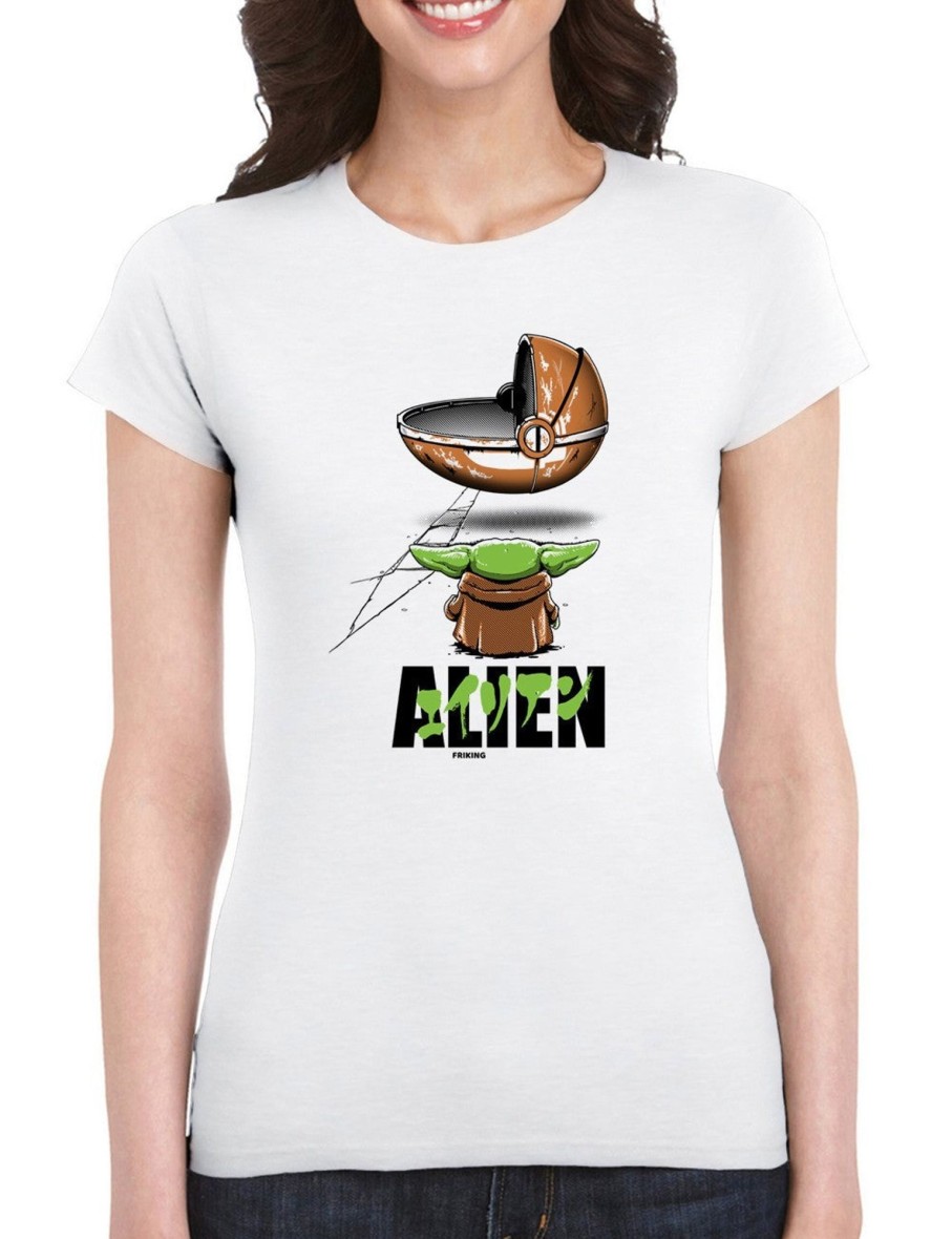 Friking Alien Cradle - 162 | Camisetas Mujer