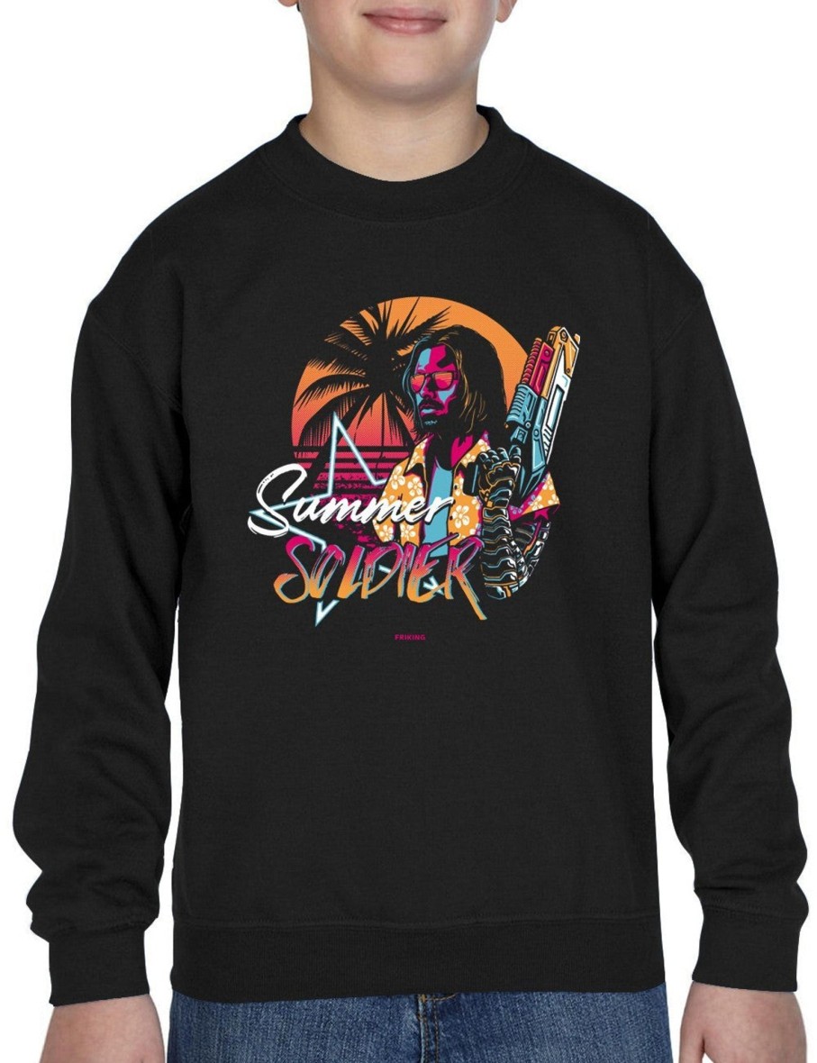 Friking Summer Soldier - 180 | Sudaderas Sin Capucha Nino