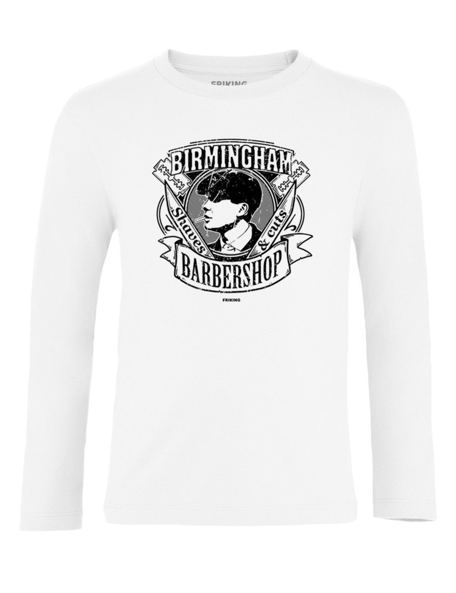 Friking Birmingham Barbershop - 67 | Camisetas Manga Larga Nino