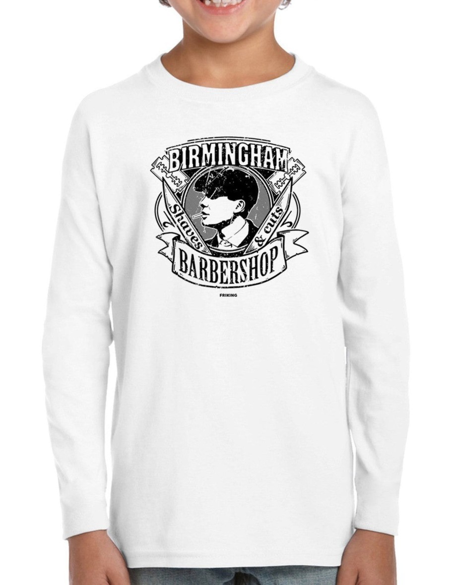 Friking Birmingham Barbershop - 67 | Camisetas Manga Larga Nino