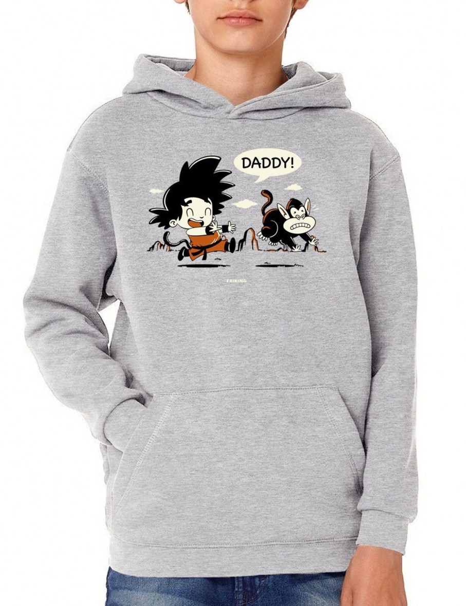 Friking Monkey Daddy - 91 | Sudaderas Con Capucha Nino