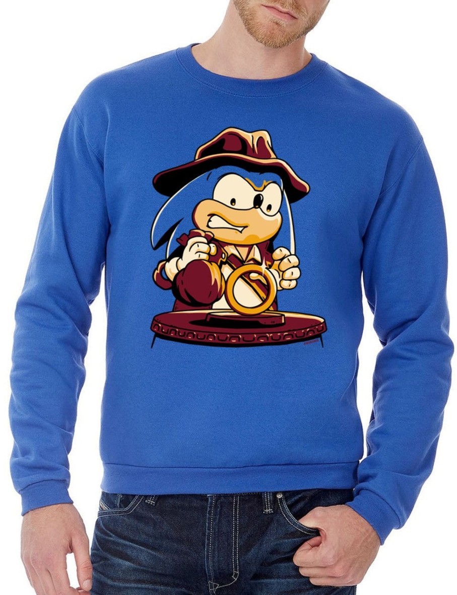 Friking Indiana Hedgehog - 515 | Sudaderas Sin Capucha Uni