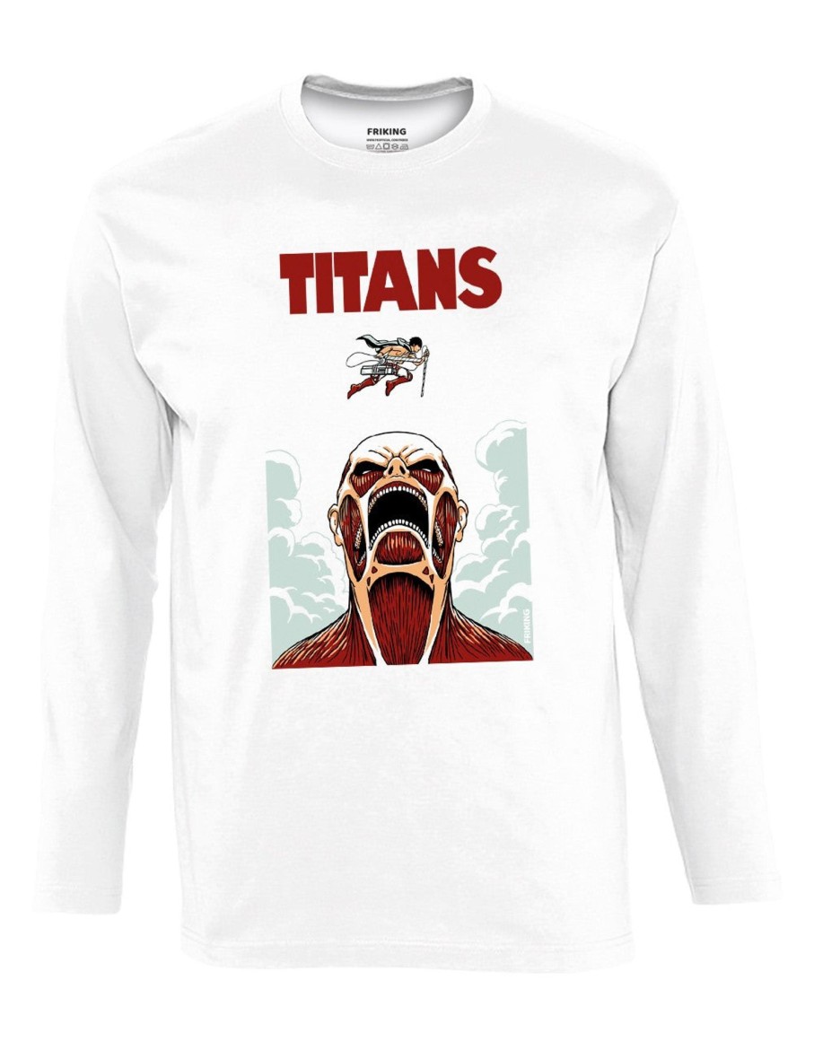 Friking Titans - 363 | Camisetas Manga Larga Hombre