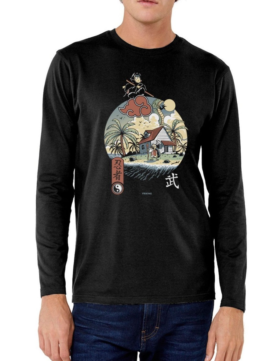 Friking Warrior Island - 7 | Camisetas Manga Larga Hombre