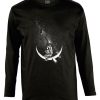 Friking Kayaking Moon - 395 | Camisetas Manga Larga Hombre