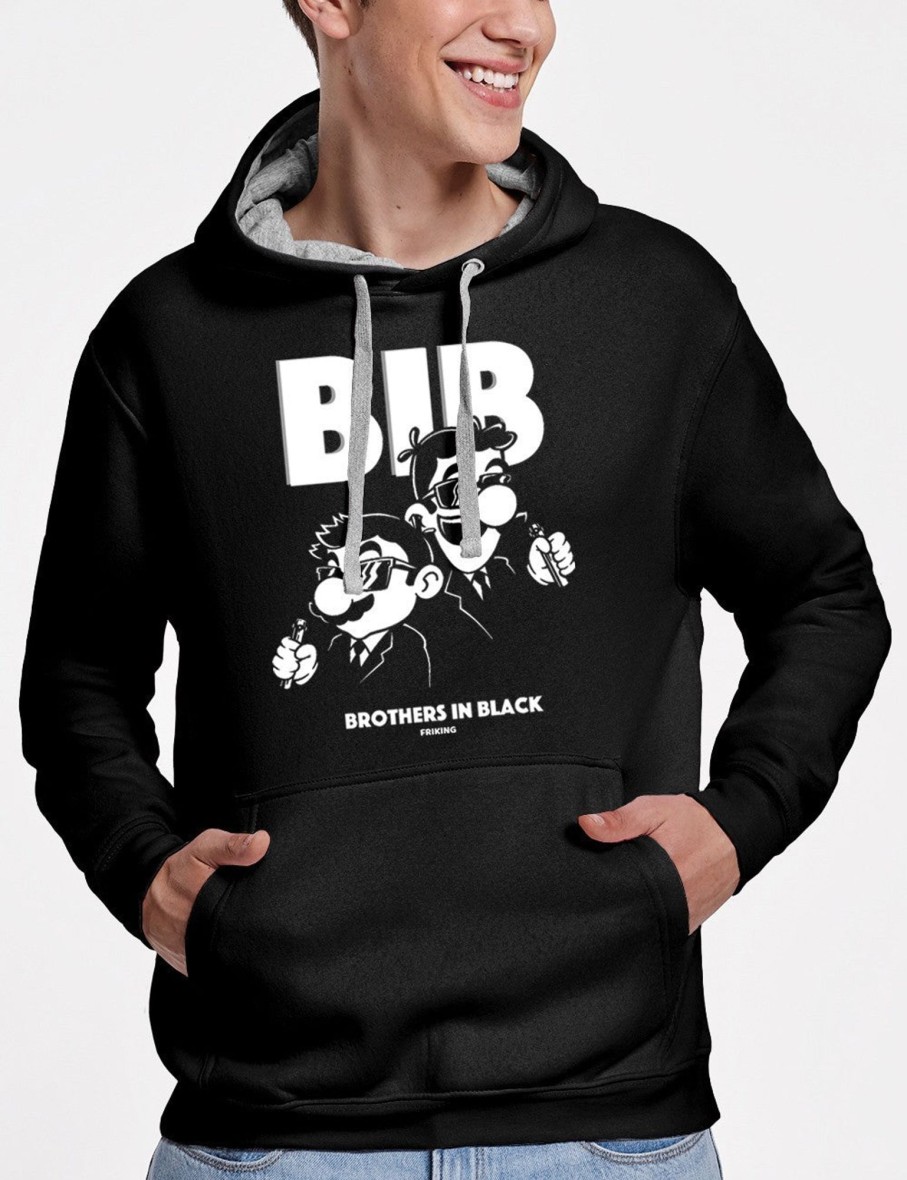 Friking Brothers In Black - 161 | Sudaderas Con Capucha Uni