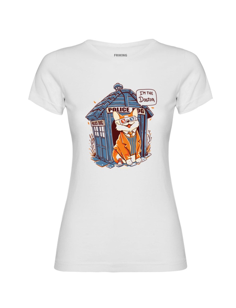 Friking Dogtor Who - 225A | Camisetas Mujer