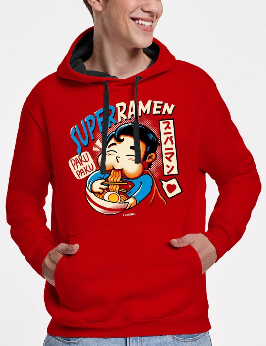 Friking Superamen - 347 | Sudaderas Con Capucha Uni