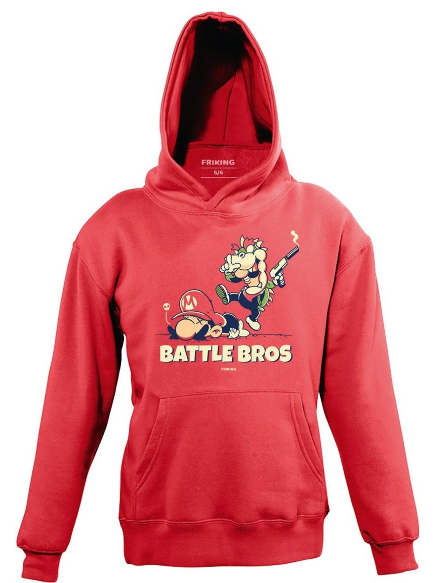 Friking Battle Bros - 199 | Sudaderas Con Capucha Nino