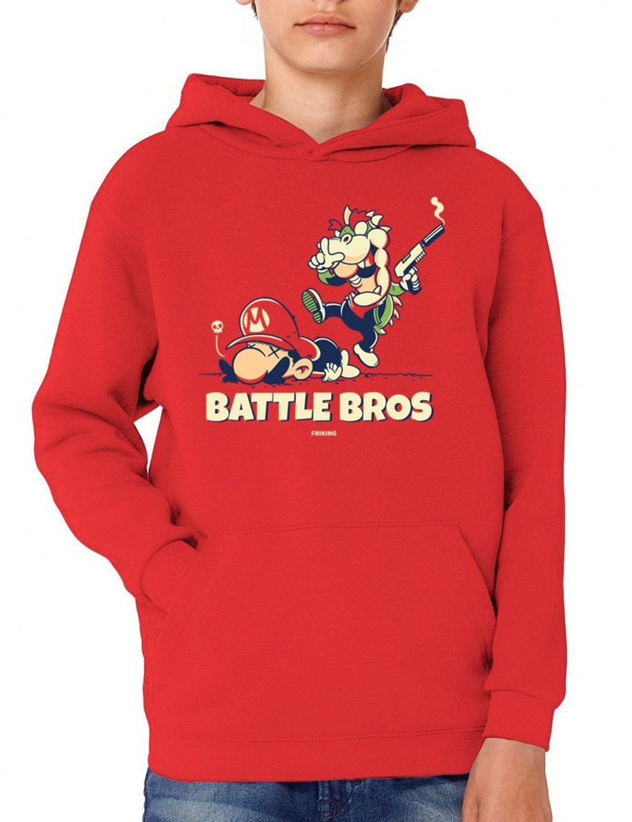 Friking Battle Bros - 199 | Sudaderas Con Capucha Nino