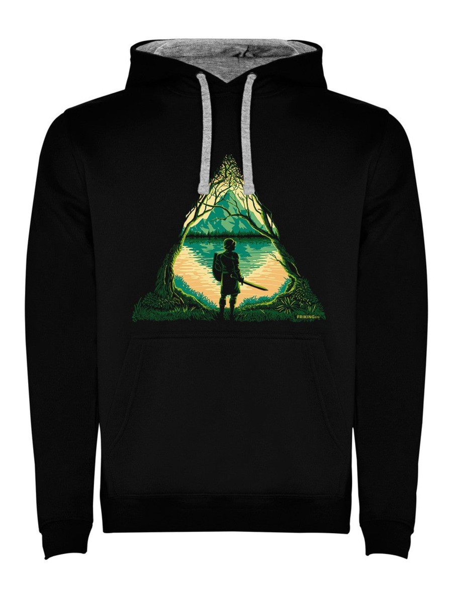 Friking Warrior Into The Wild - 670 | Sudaderas Con Capucha Uni