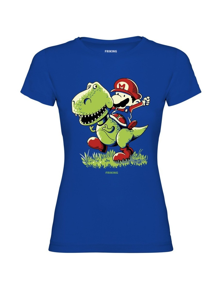 Friking Riding A Rex - D 90 | Camisetas Mujer