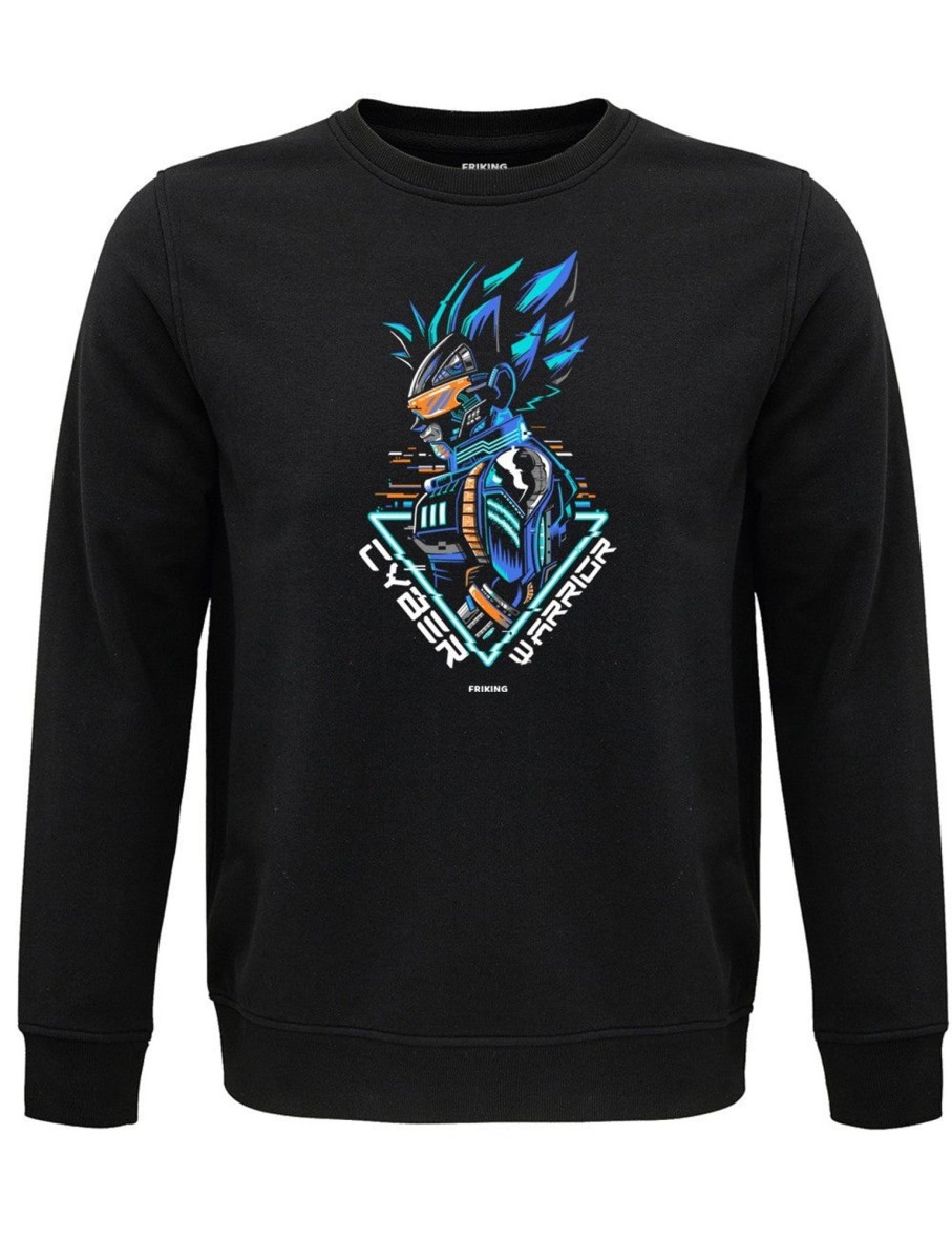 Friking Cyber Warrior - 158 | Sudaderas Sin Capucha Uni