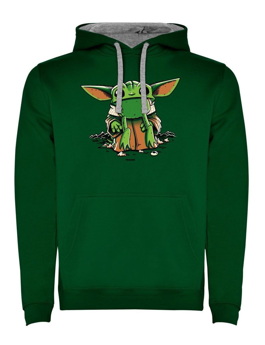 Friking Baby Alien Frog - D 159 | Sudaderas Con Capucha Uni