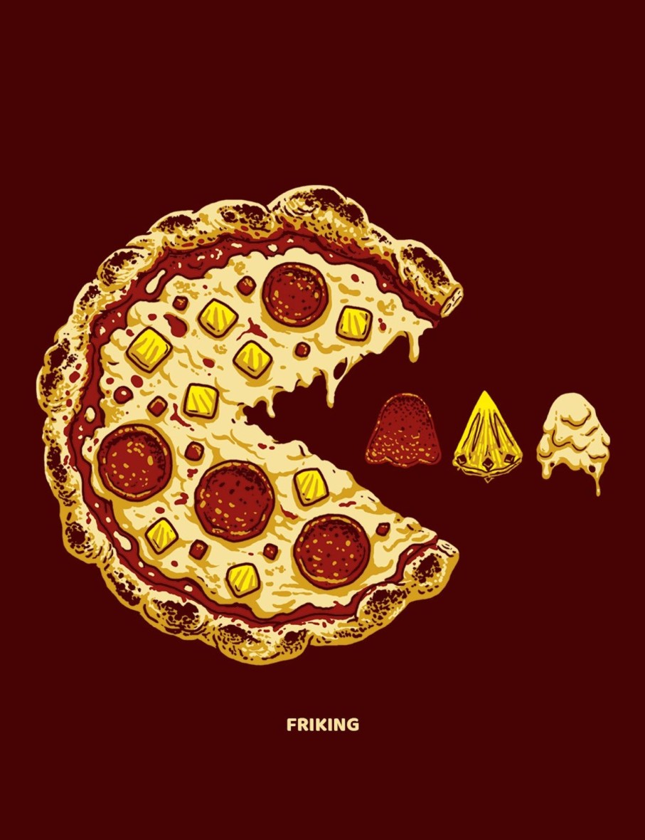 Friking Pizza Arcade - 314 | Bolsas De Asas