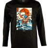 Friking Ukiyo-E Ninja - 92 | Camisetas Manga Larga Hombre