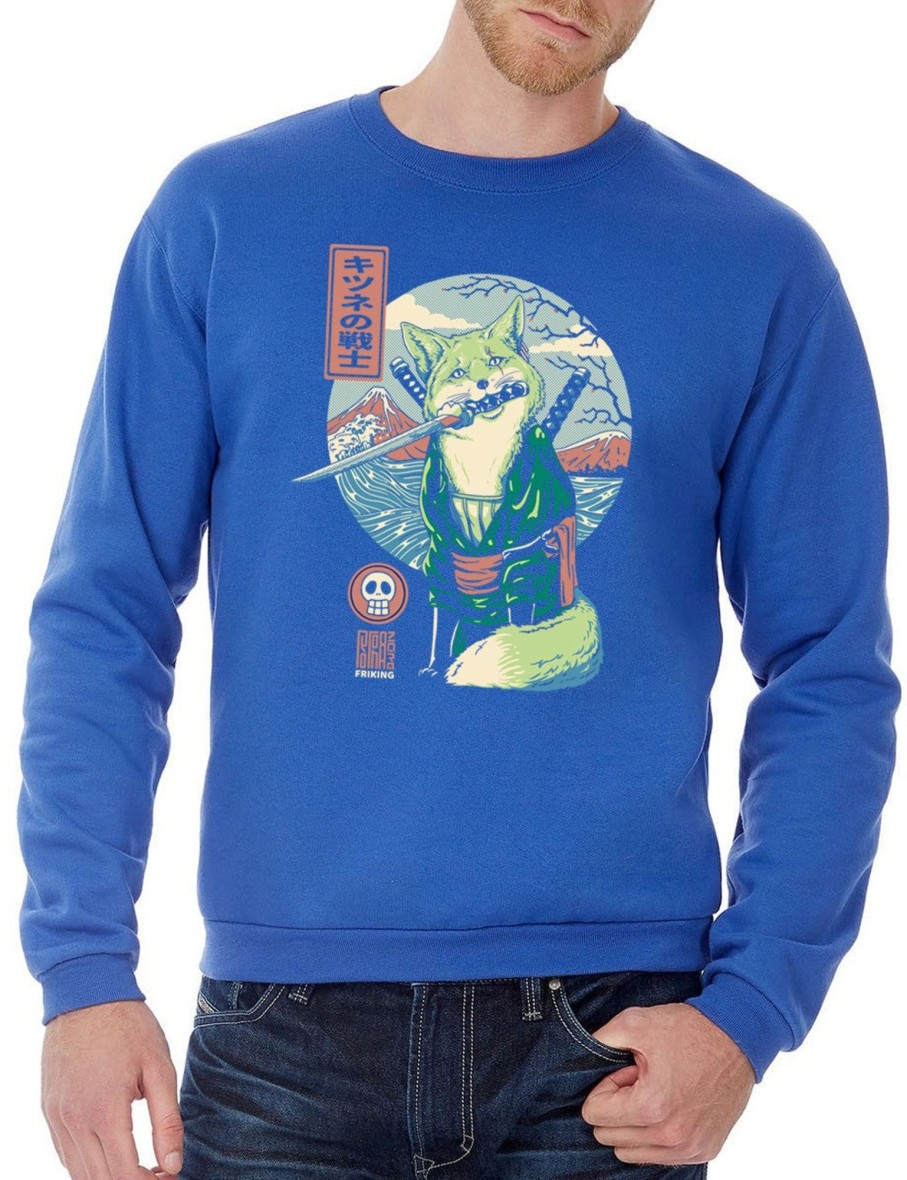 Friking Fox Warrior - 392 | Sudaderas Sin Capucha Uni