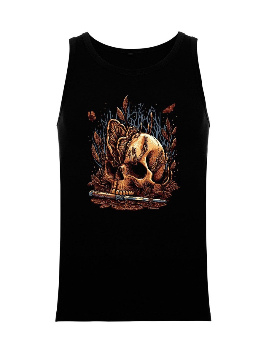 Friking Fungus Skull - 659 | Camisetas De Tirantes