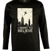 Friking I Want To Believe In Heroes - 212 | Camisetas Manga Larga Hombre