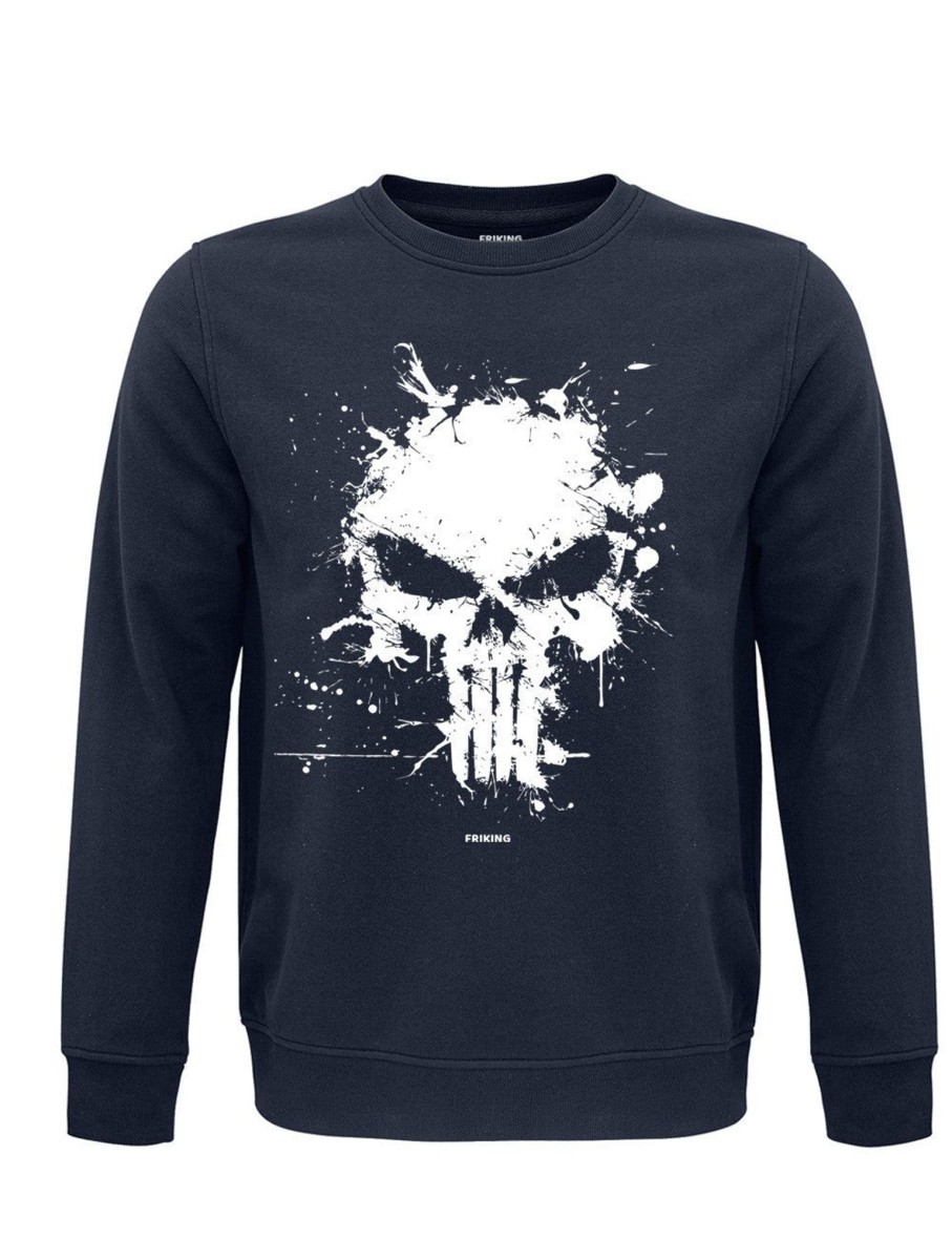 Friking Antihero Skull - 18 | Sudaderas Sin Capucha Nino