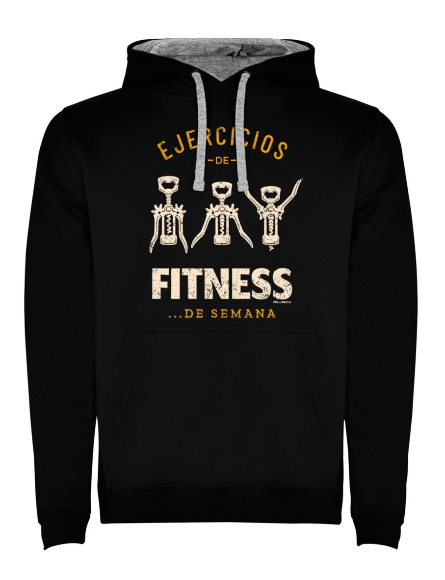 Friking Fitness De Semana - 311A | Sudaderas Con Capucha Uni