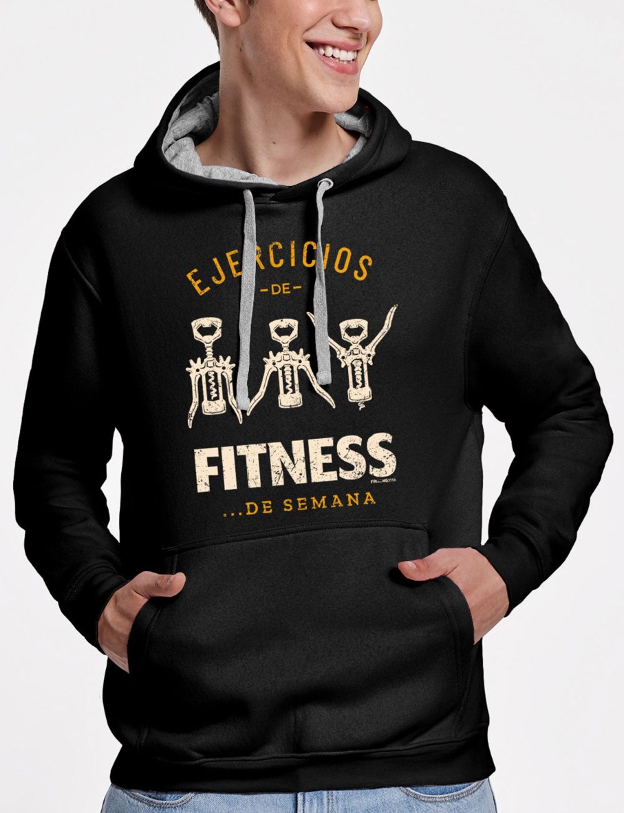 Friking Fitness De Semana - 311A | Sudaderas Con Capucha Uni